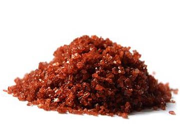Sel rouge de Hawaï